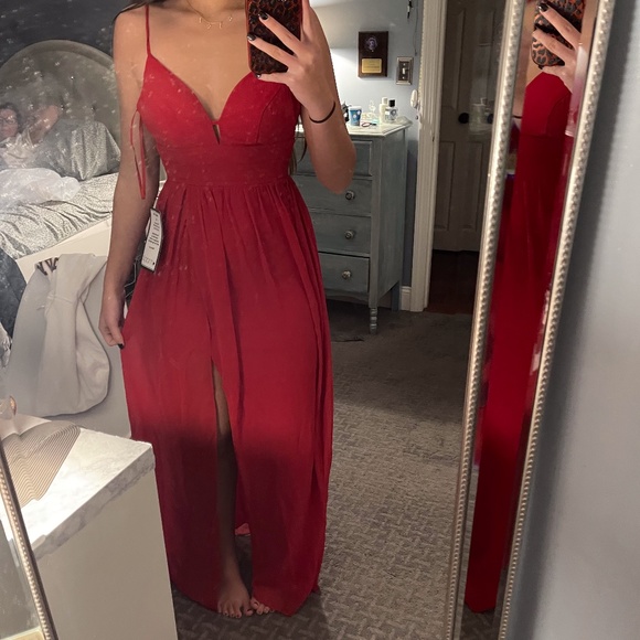 Macy's | Dresses | Red Prom Dress | Poshmark
